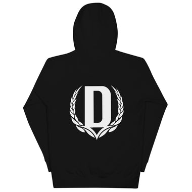 White DHHT Logo Unisex Hoodie