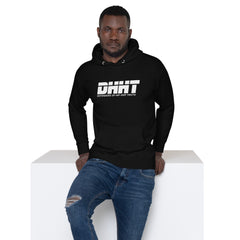 White DHHT Logo Unisex Hoodie