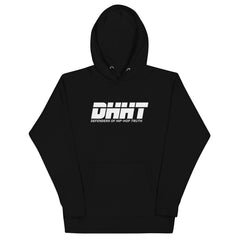 White DHHT Logo Unisex Hoodie
