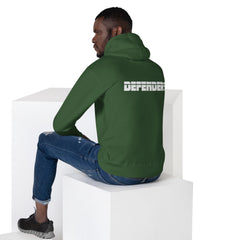 White DHHT Logo Unisex Hoodie