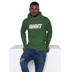 White DHHT Logo Unisex Hoodie
