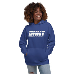 White DHHT Logo Unisex Hoodie