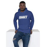 White DHHT Logo Unisex Hoodie